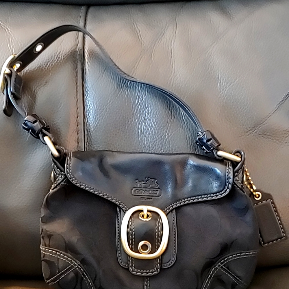 Coach Small Black Purse
